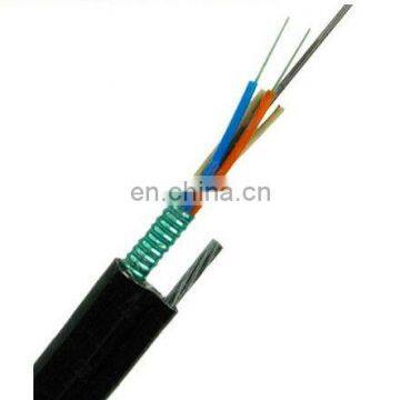outdoor self supporting 24 core figure 8 fiber optic cable with stranded steel wire
