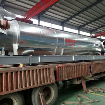 Powder Rotary Vacuum Dryer Rotary Dryer For Wood Chips
