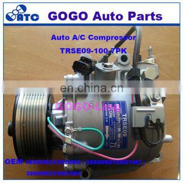 TRSE09 Auto A/C Compressor for H onda OEM 38800RZVG020M2 ; 38800RZVG021M2 ; 38800RZVG023M2