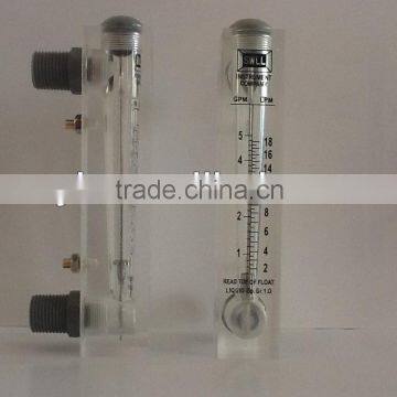 Series Acrylic Flow Meter/panel type flow meter/for water treatment