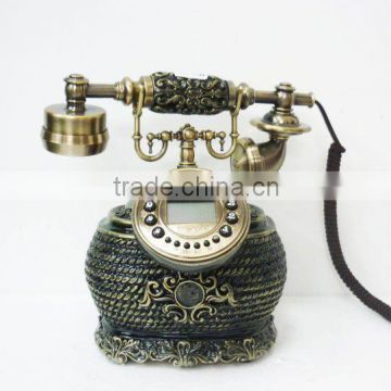 Mini Antique Wooden Telephone