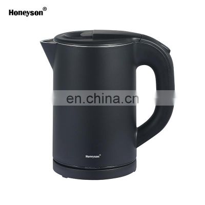 New model electric hotel room kettle price 0.8L with CE