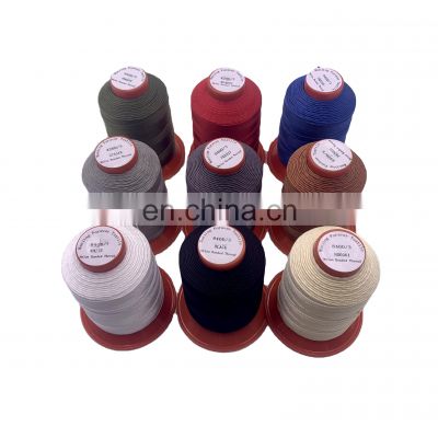 210D/3 nylon bonded thread, a lot of colors available, 250grams per cone