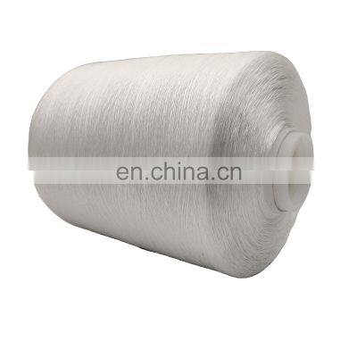 100% Polyester Nylon 6 Nylon 66 Bonded Raw white Sewing thread Dyeing Tube for Leather products