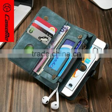 New Magnetic REMOVABLE Detachable Wallet Flip Mobile Phone Case for iPhone 6 Plus