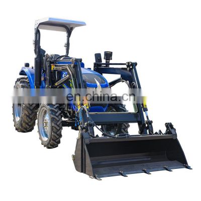 4wd 90hp TB Chassis Mini  small garden tractor loader and backhoe with mower