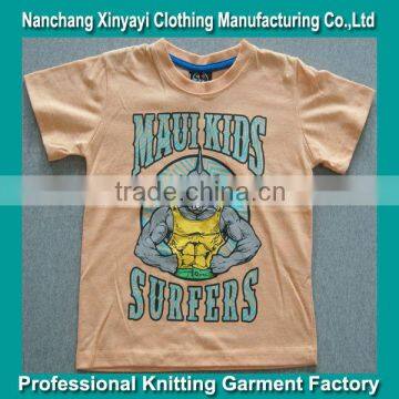 Wholesale 100 Cotton Child Clothing T Shirts with Popular Cartoon Characters Printing Manufacturer