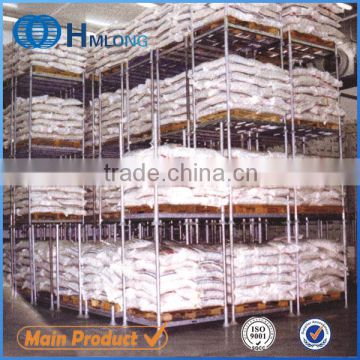 Portable heavy duty warehouse stacking rack system