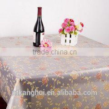 pvc transparent tablecloth