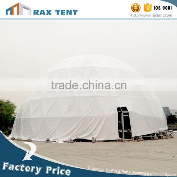 supply all kinds of dome 2000 seater tent,clear dome tent