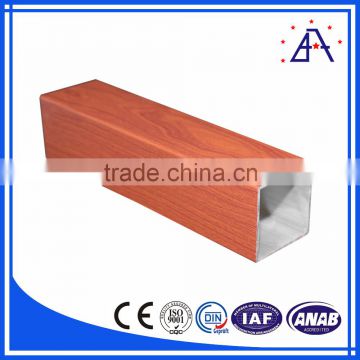 25mm aluminum square tube from China top 10 manufacturer