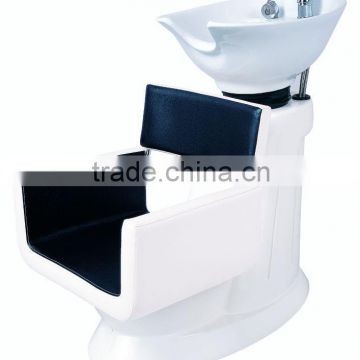 whie and black general use shampoo chair for hair washing, specific use for massage