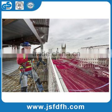 CE approved construction safety net fall protection safety netting with high strength