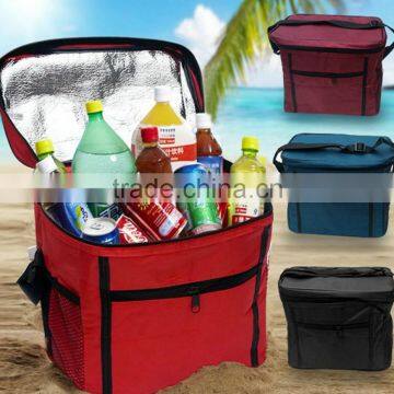 Custom 600D high quality polyester cooler bag from China