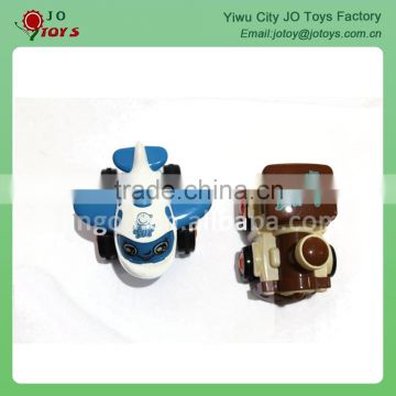 Cartoon Inertial Plane Toy For Kids Capsule Toy