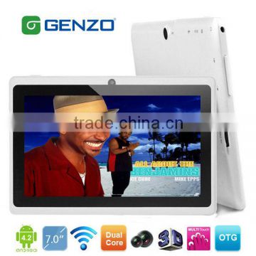 2014 Best Selling Allwinner ATM7021Cortex A9Dual Core Android Tablet PC