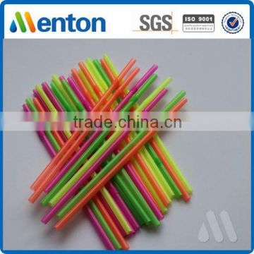 2015 top grade colorful disposable flavored straw
