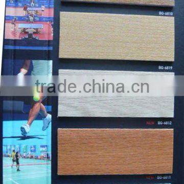Indoor vinyl flooring roll, pvc sports flooring for table-tennis court