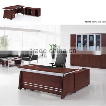 M009 Modern melamine office counter table office furniture design