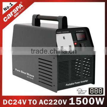 1500w portable inverter 24V to 220V