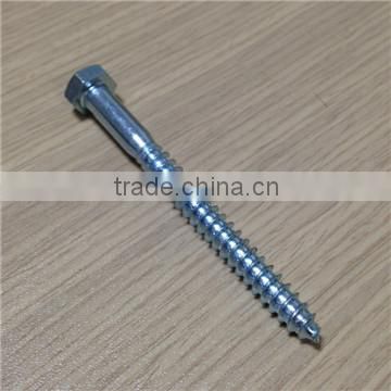 DIN571 zinc hex lag screw