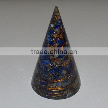 Lapis Lazuli Orgone Cone : Wholesaler Manufacturer