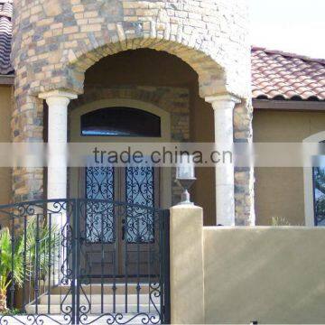 High-quality villa entrance iron gate Artistic Gate Manufacturer