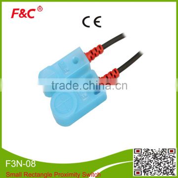 Small 12V-24V Inductive Proximity Sensor Switch with PNP NO and NPN NC(F3N-08TN02)