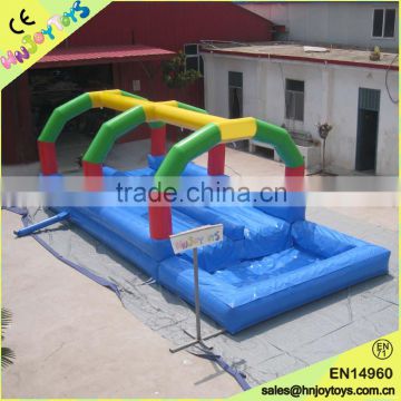 Kid Game Toy Inflatable Flat Water Slide for Sale