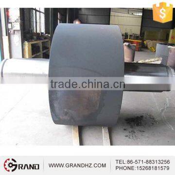 Cement plant spare parts supporting roller for rotary kiln