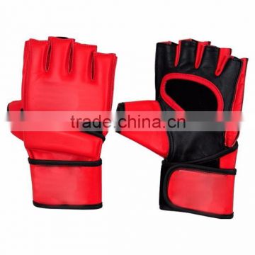 Factory Direct made Professional Mma Gloves Leather or Artificial leather Custom mma gloves