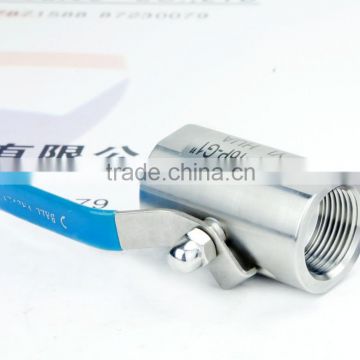 stainless steel one PC Ball Valve