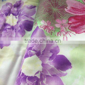 soft hand feeling 100% spun rayon fabric for bedroom beautiful printed