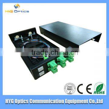 6 port fiber optic patch panel ,6 port fiber optic terminal box with sc adapter