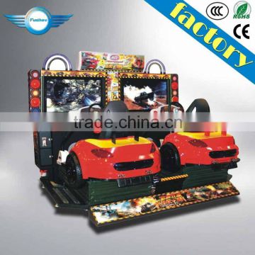 4D Simulator Racing Machine Playground Equipment