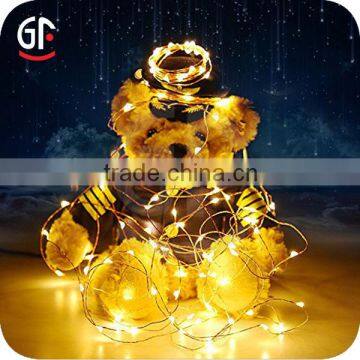 LED Rope String Lights 8 Modes Waterproof Battery Pack