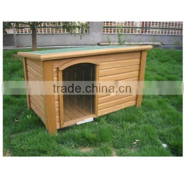 Hot sell weather proof outdoor wooden dog kennel DK001XL
