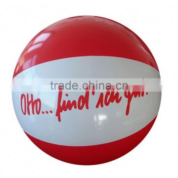 promotional durable inflatable beach ball outdoor promotion toy balls