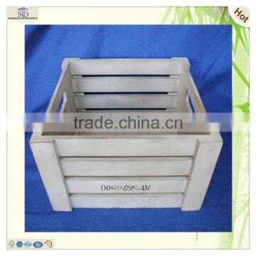 wholesale cheap wooden pine glass bottle wine crates