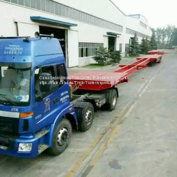 Extendable trailer, Windmill blade trailer, Stretchable trailer
