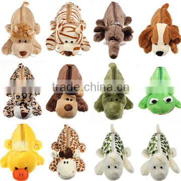 Cute animal plush toy pencil case factory direct school children gift
