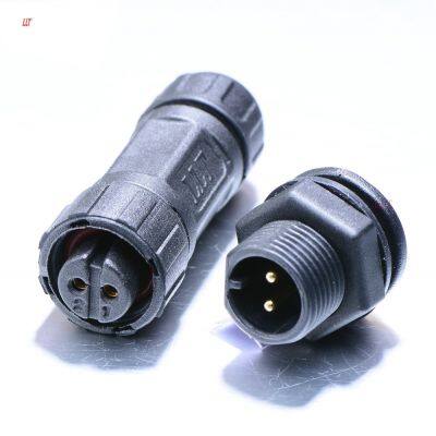 Hot Sell LLT M12 2 3 4 5 6 Pin Electrical Wire Motorcycle Connector Waterproof With competition  Price