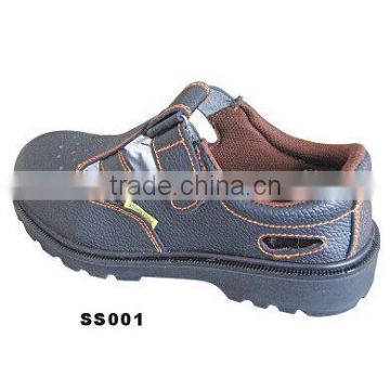 Hot Selling cow split leather Safety Shoe SS001