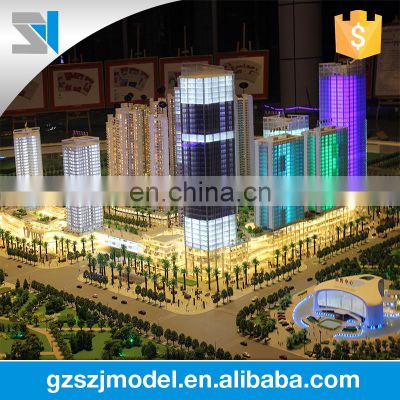 Abs and acrylic material maquette scale models material