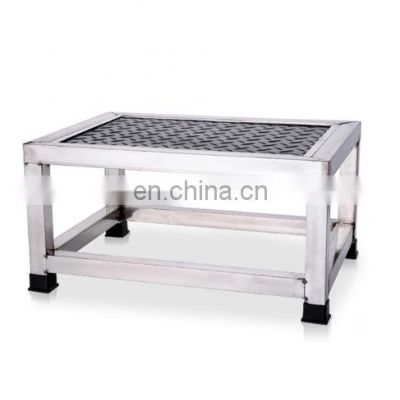 Hot selling Medical Stainless Steel single and double layer foot step stool for operating room