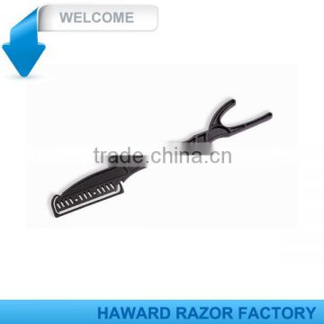 D120 single blade with plastic handle barber razor