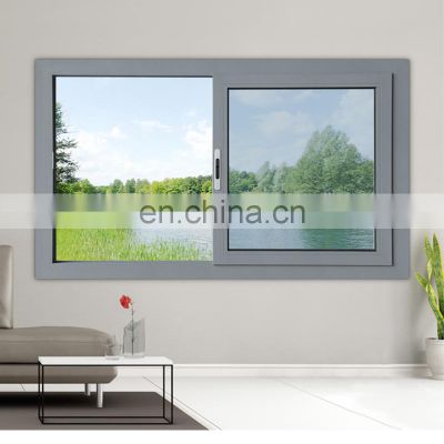 Customized Thermal Break Aluminium Profile Waterproof Sliding Windows For Bathroom