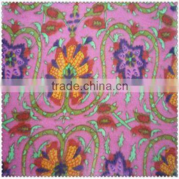 6mm printed floral chiffon silk fabric