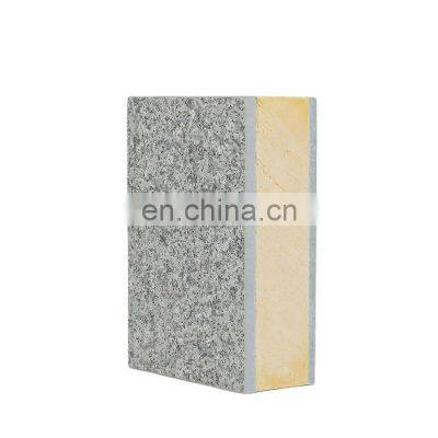 16mm water-proof exterior garage foam wall terracotta roof profiles production line decorative Pu sandwich panels