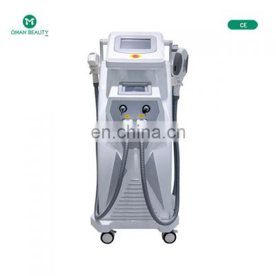 New arrival e light shr hair removal/e-light rf+nd yag laser multifunction beauty machine 2000W opt shr hair removal machine